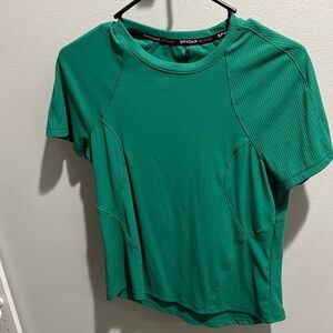 Savage Active Green Short Sleeve Women's Tee